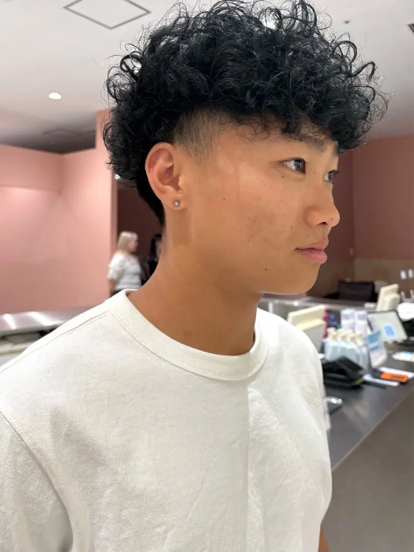 ショート カラー メンズ ヘアカラー トリートメント 🍒艶カラー🍒韓 国ヘア🍒momoのヘアスタイル