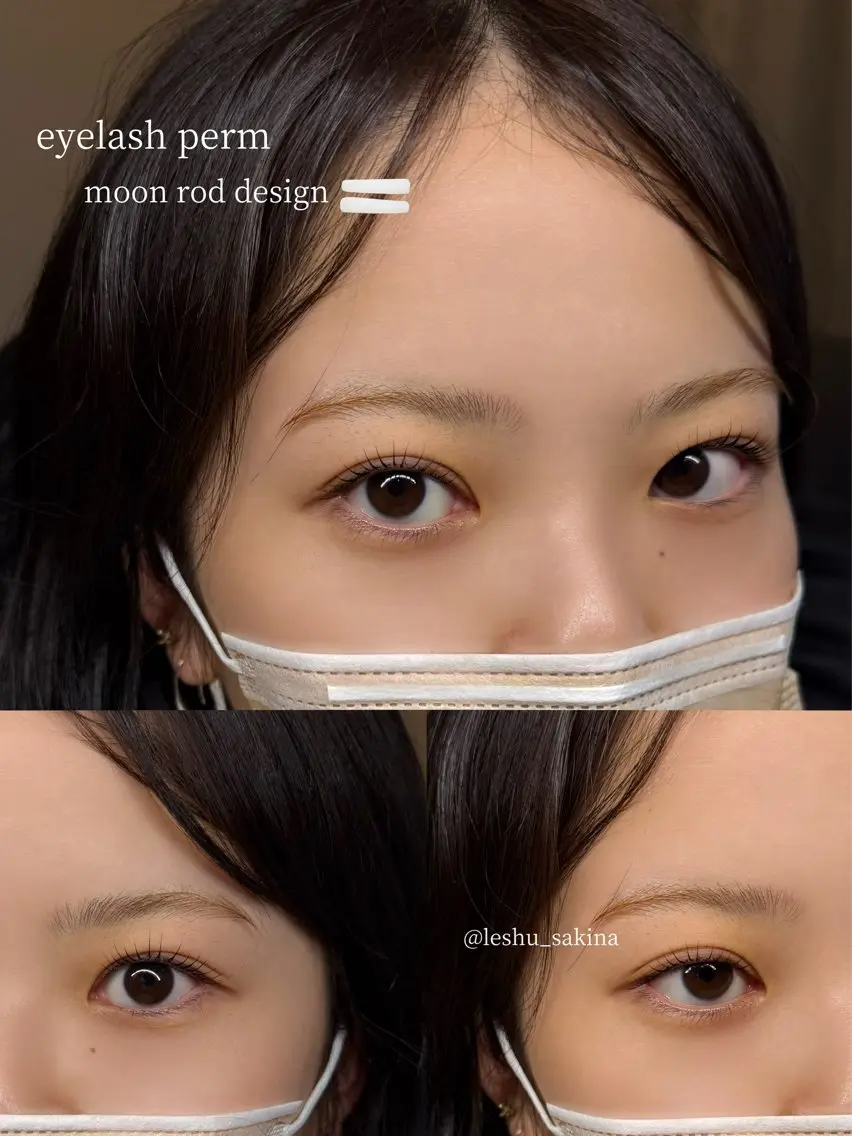 パーマ 染葉 咲菜のマツエク・マツパデザイン