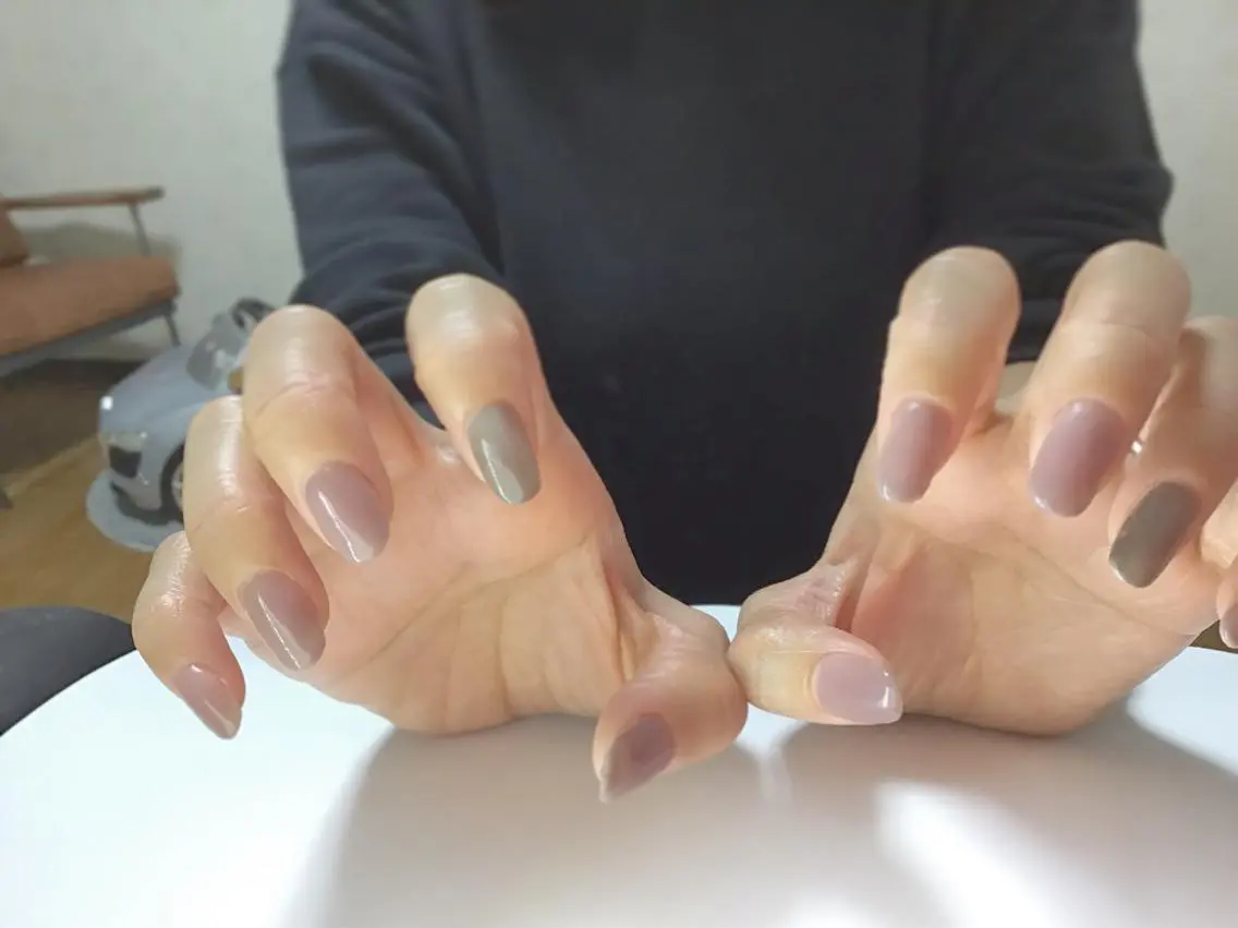 ネイル クリアネイル gui amichanのネイルデザイン