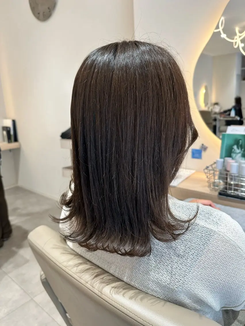 カラー ヘアカラー 透明感カラー ｜高宮｜松下のヘアスタイル