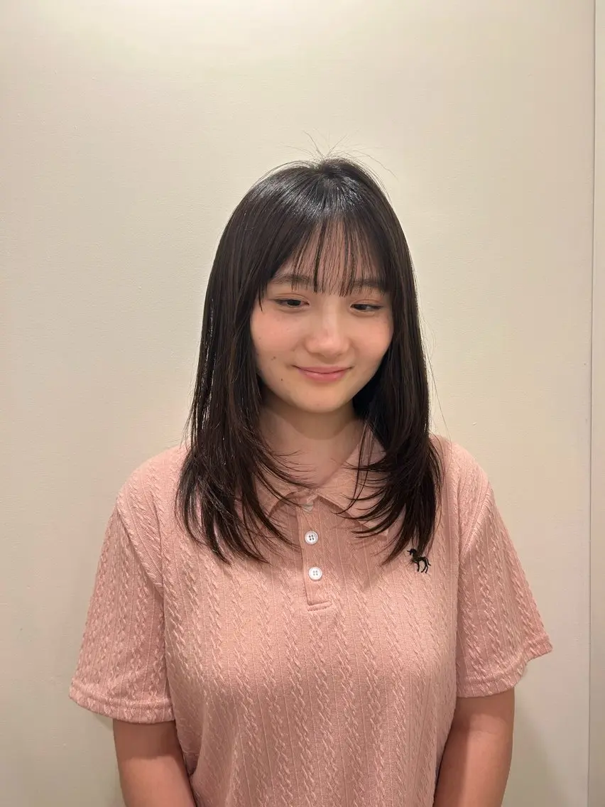 セミロング レイヤー✨パーマ 🌙 nanacoのヘアスタイル