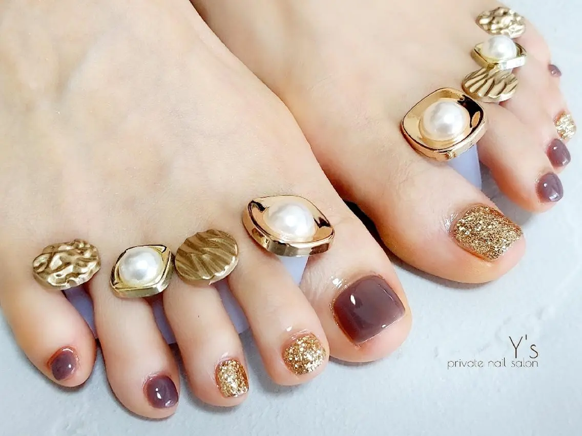 ネイル フットネイル YUMI NAGAI  のネイルデザイン