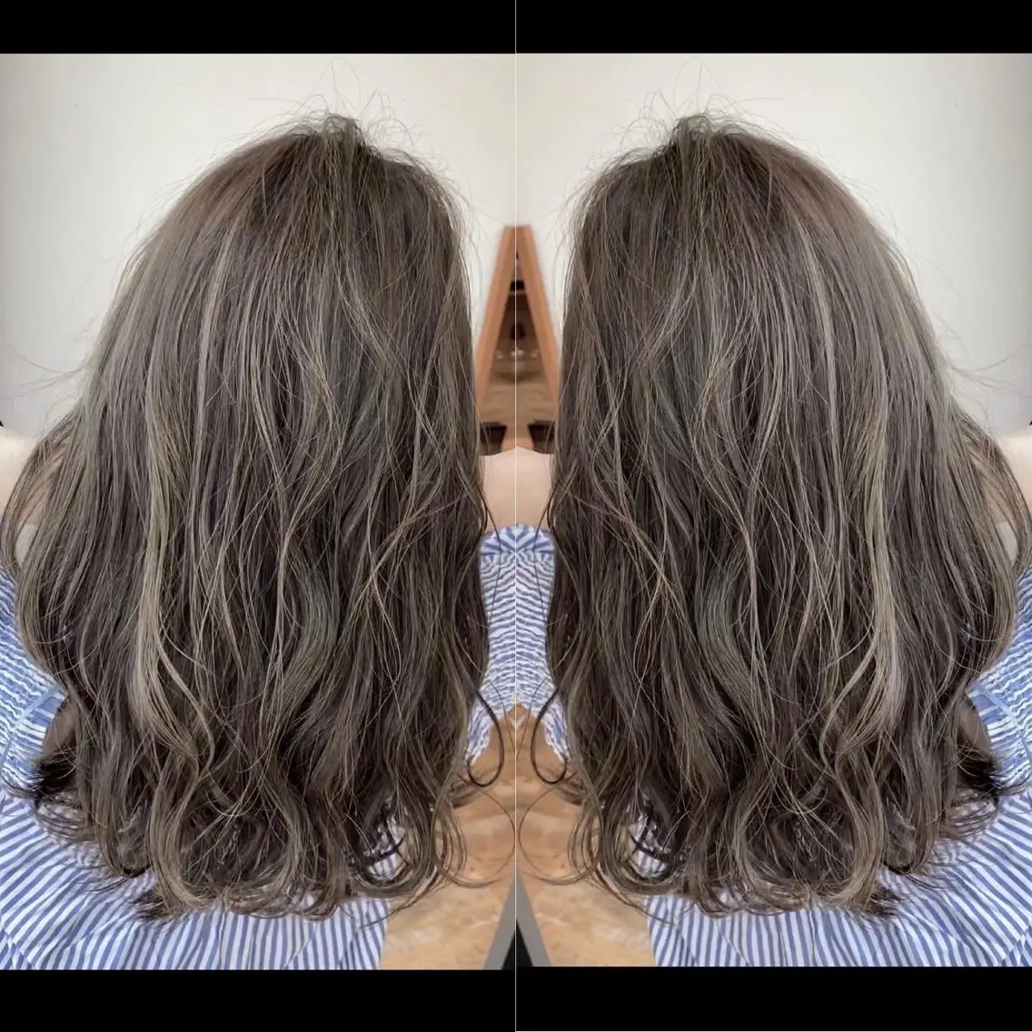 ロング カット ヘアカラー トリートメント 木下大地 HAIR Oneのヘアスタイル