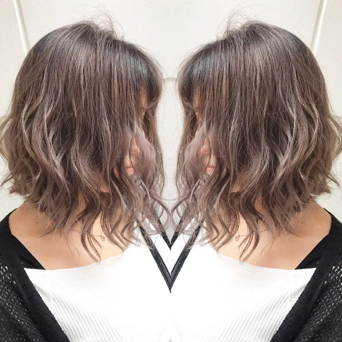 ショート カラー ヘアアレンジ ヘアカラー トリートメント 縮毛矯正 髪質改善寺坂雄飛💐のヘアスタイル