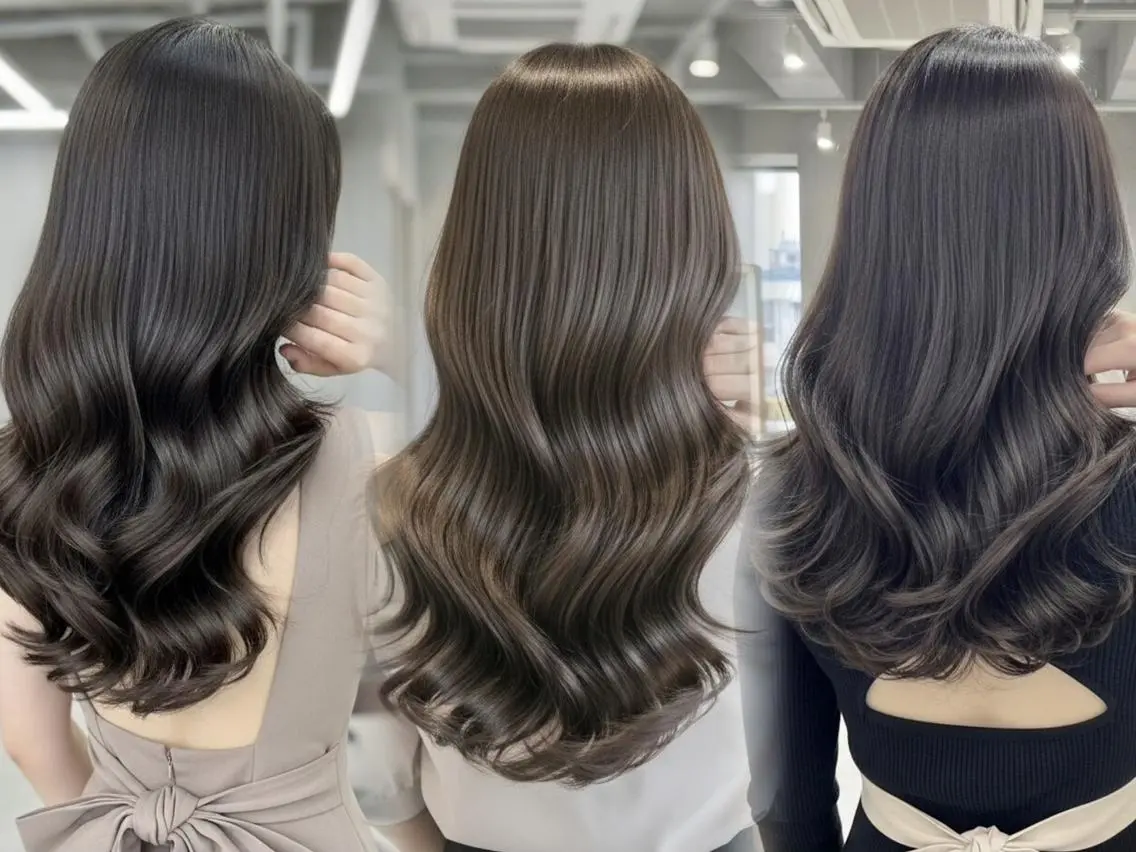 【👑スペシャルケアメニュー👑】カット+ケアカラー+5ステップトリートメント🧴の写真