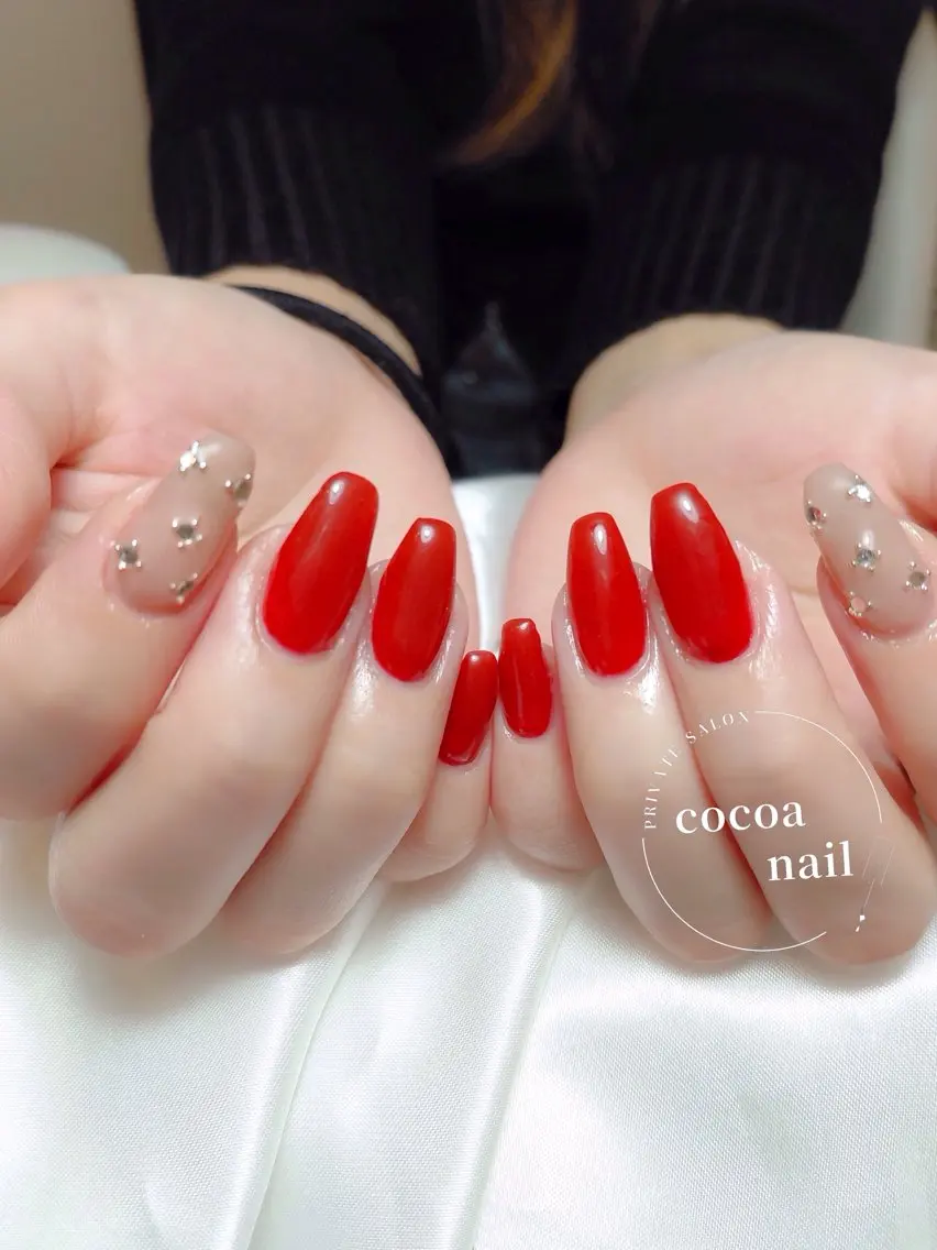 ネイル ハンドネイル ハンドケア cocoa nail mayaのネイルデザイン