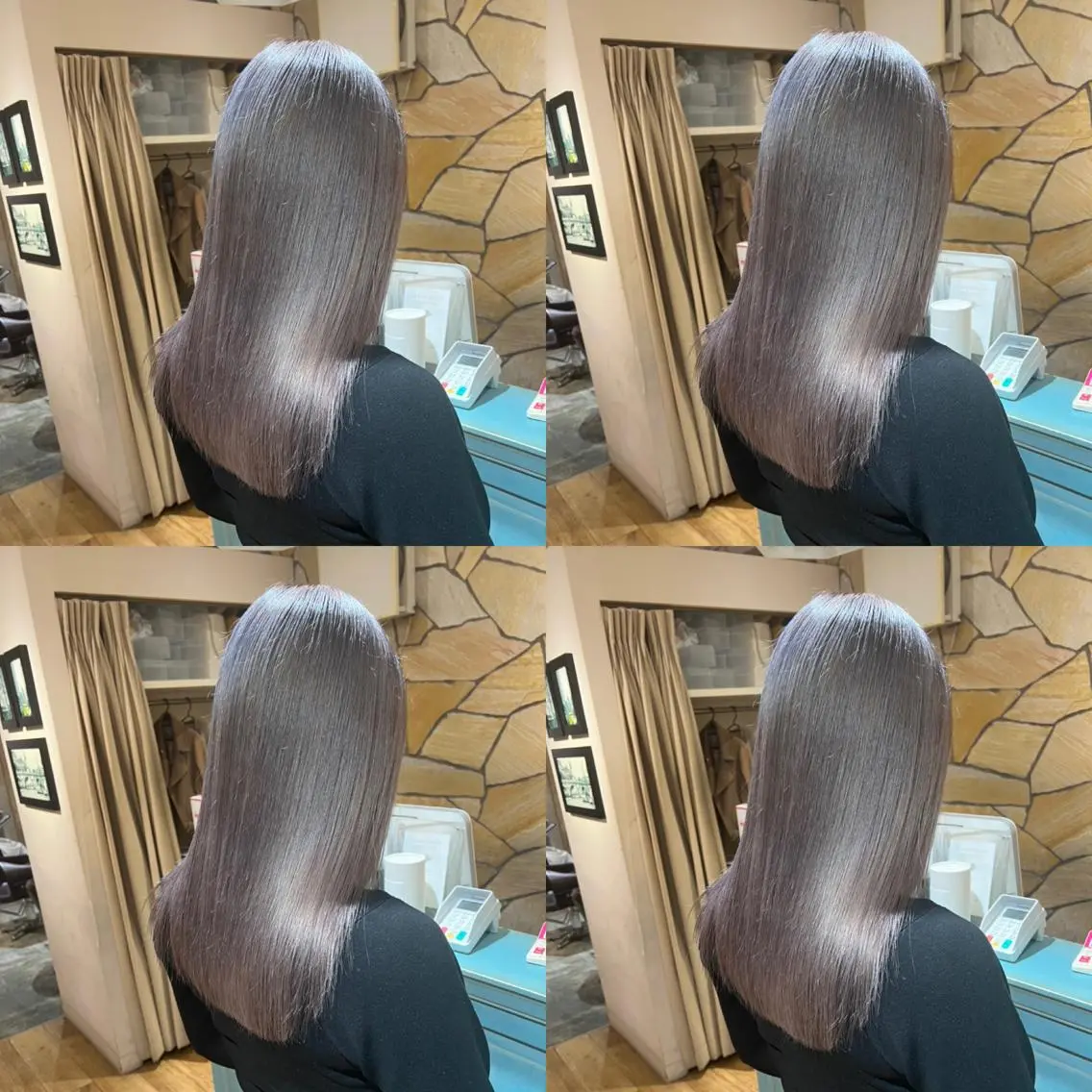 セミロング カラー レイヤー×艶髪特化 マネージャー安藤光司のヘアスタイル
