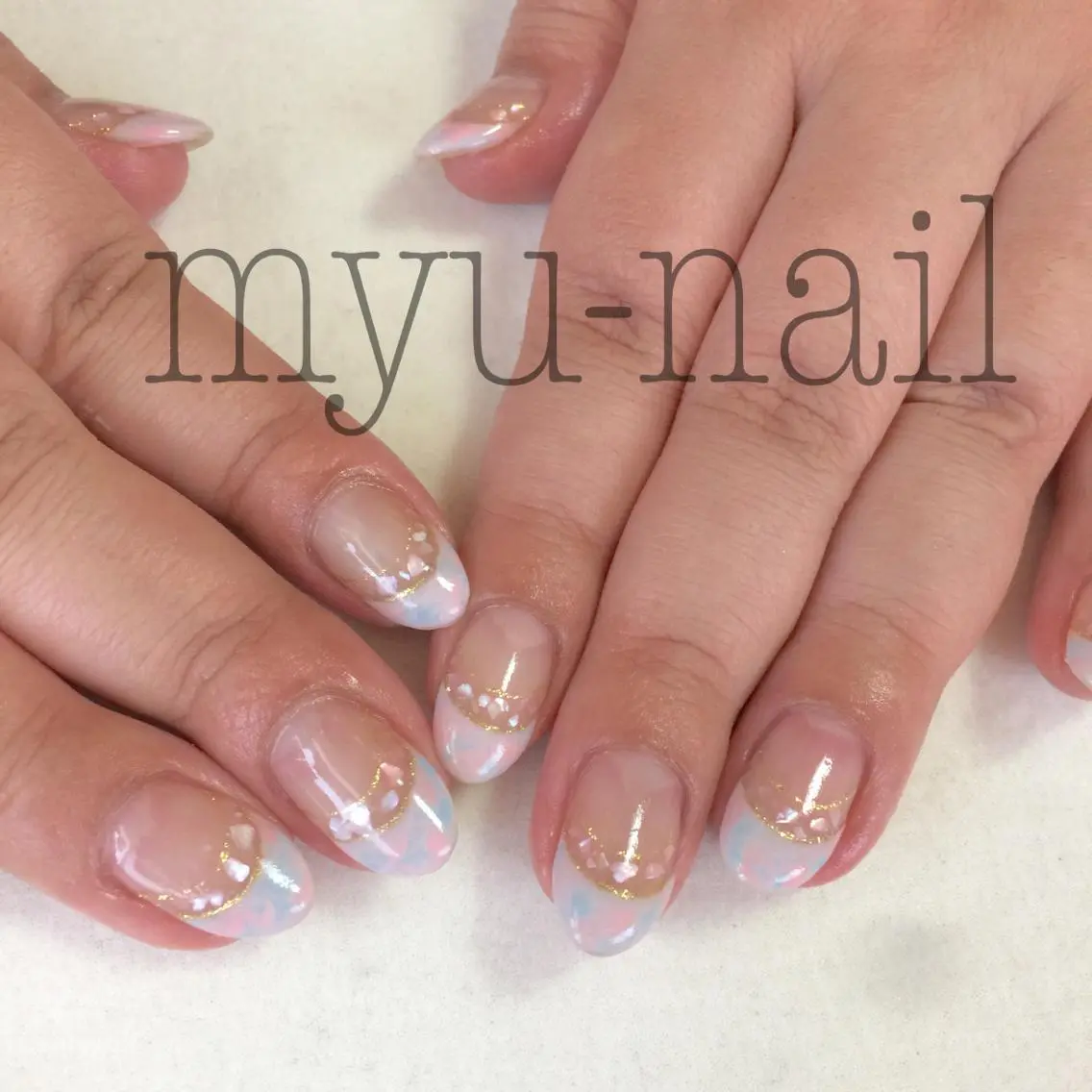 ネイル ハンドネイル ホームサロン myu-nailのネイルデザイン