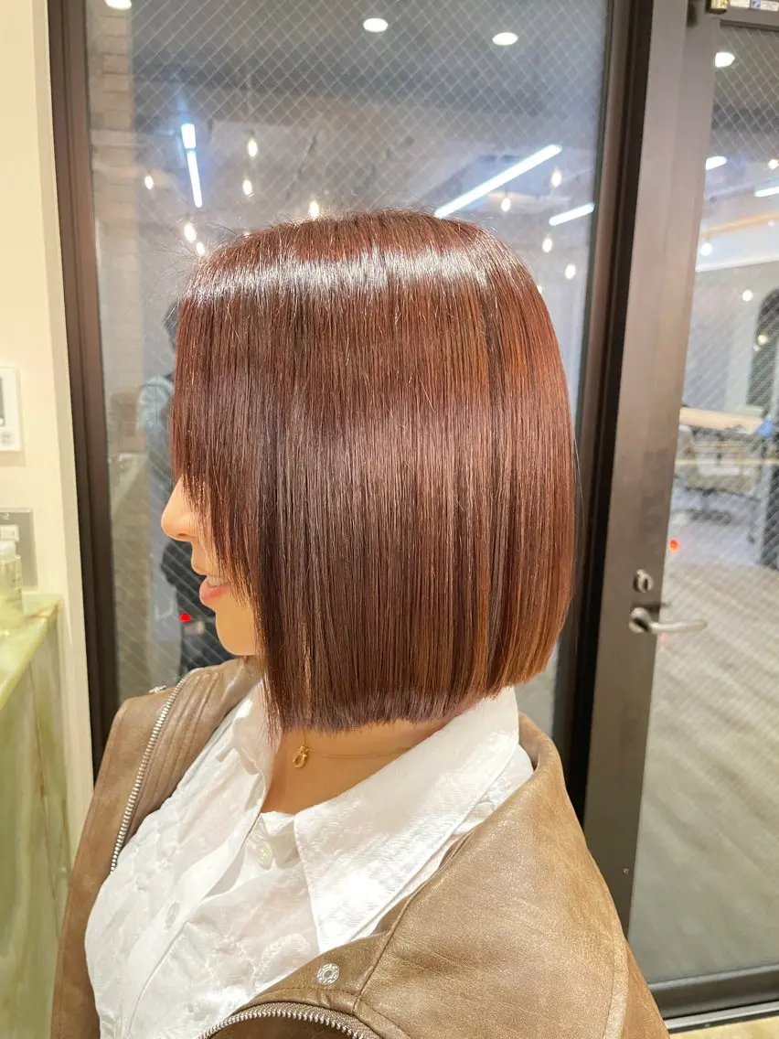 【✨️フルコース✨️】カット➕髪質改善カラー➕髪質改善縮毛矯正  ¥30500→の写真