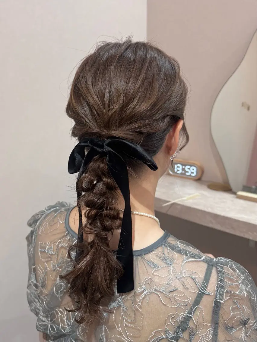 ヘアアレンジ Mila Chisaのヘアスタイル