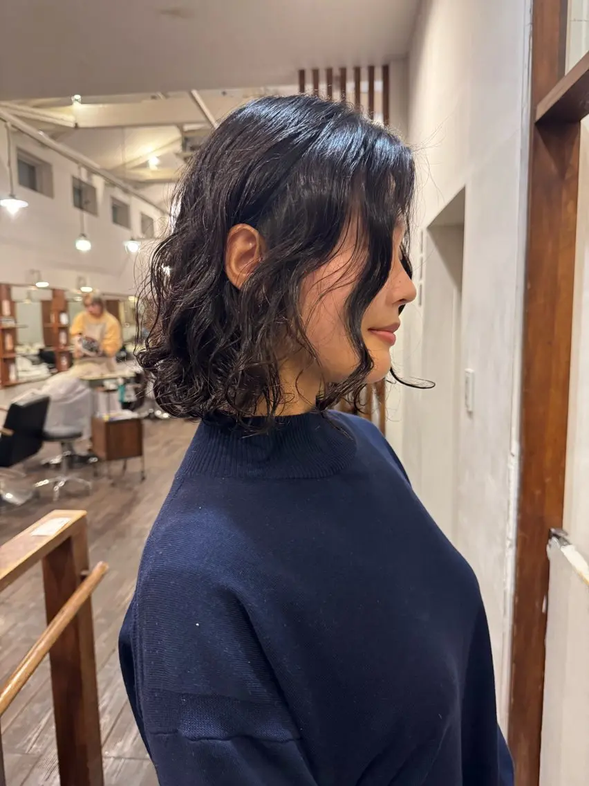 パーマ MOK大阪梅田店 Asahiのヘアスタイル