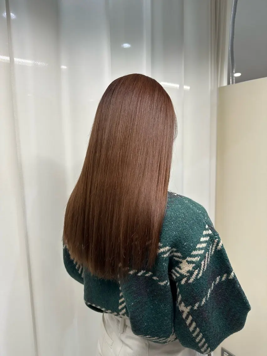 カラー jiji /北四番丁 押切瑠奈のヘアスタイル