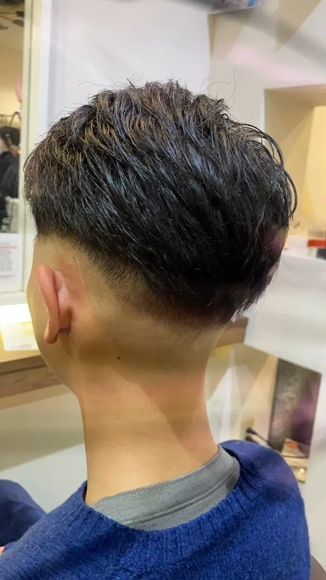 メンズ フェードカット スキンフェード 刈り上げ けいせい/横浜/ カラー、パーマ、縮毛のヘアスタイル