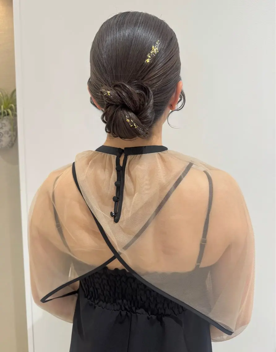 ヘアアレンジ ヘアセット 💫ダブルカラー/ アレンジ/珠季🍀のヘアスタイル