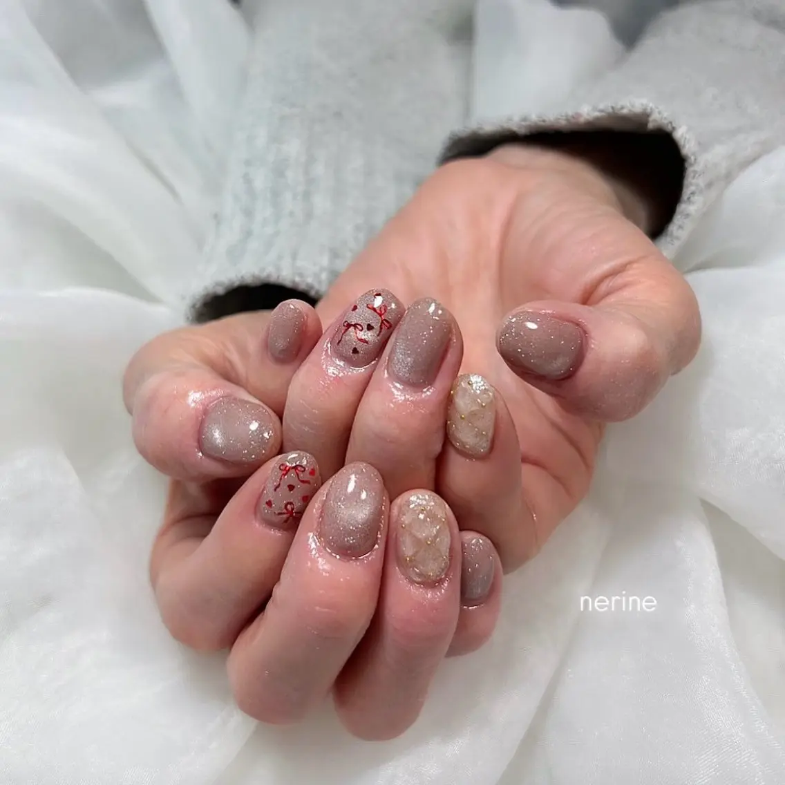 ネイル アートネイル ハンドネイル nail salon nerineのネイルデザイン