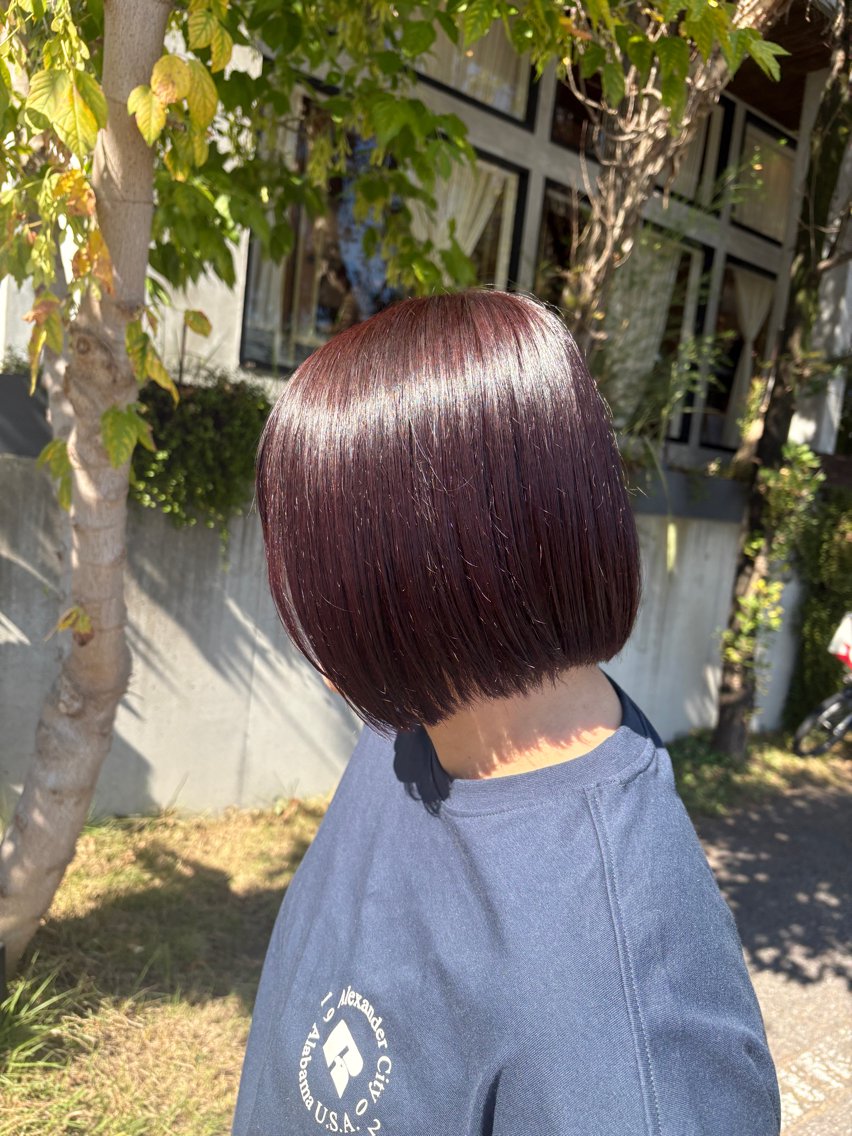 カラー ヘアカラー 池田 七海のヘアスタイル