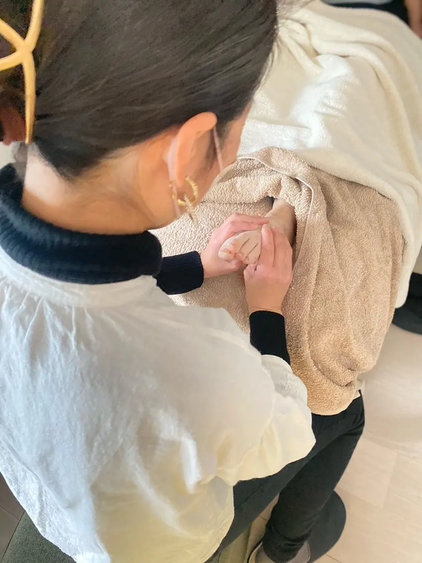 英国式リフレクソロジーの写真