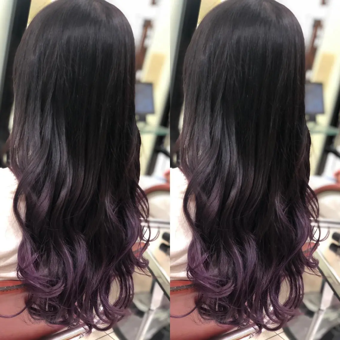 ミディアム カット ヘアカラー Y Uのヘアスタイル