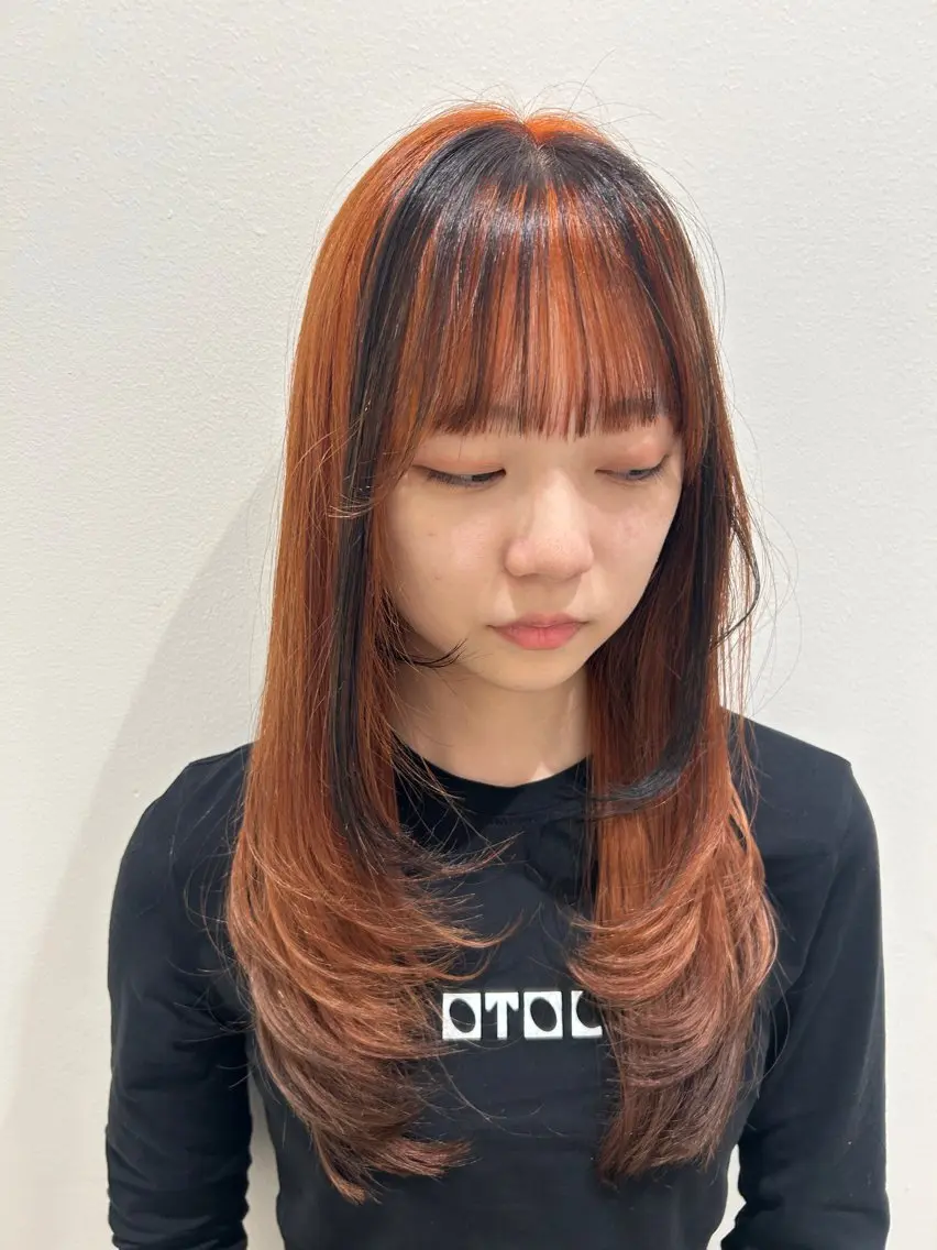 セミロング 美髪矯正💙ྀི/ 水光髪🫧/ミナルのヘアスタイル