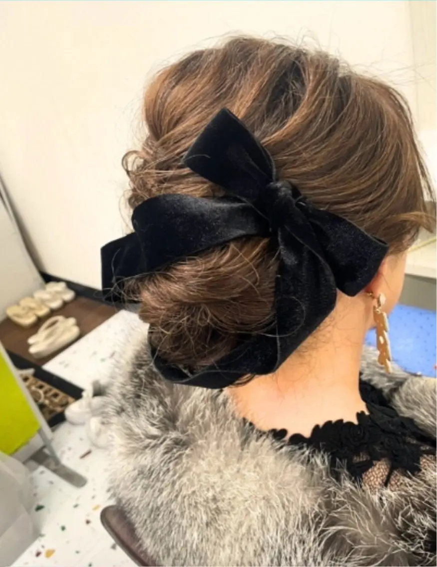 ロング 川尻 房枝のヘアスタイル