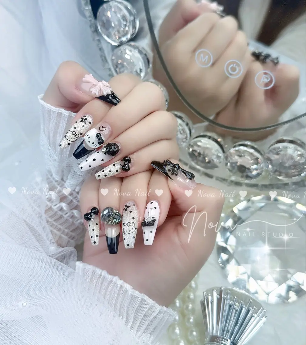 ネイル ハンドネイル ハンドケア Kitty Nail Novaのネイルデザイン