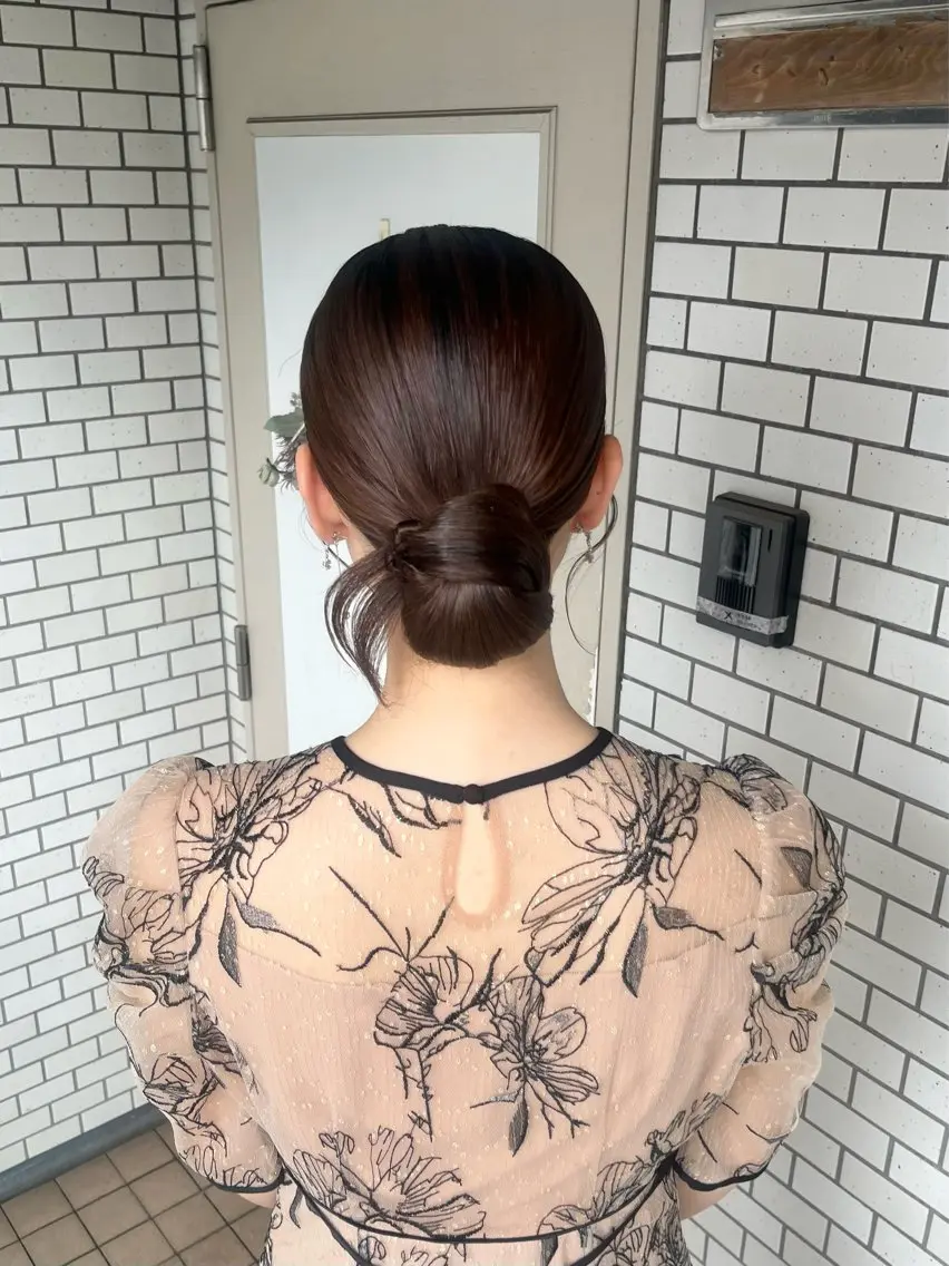 ヘアアレンジ ヘアセット 六本木/推し活/ メンズ💐yuriのヘアスタイル