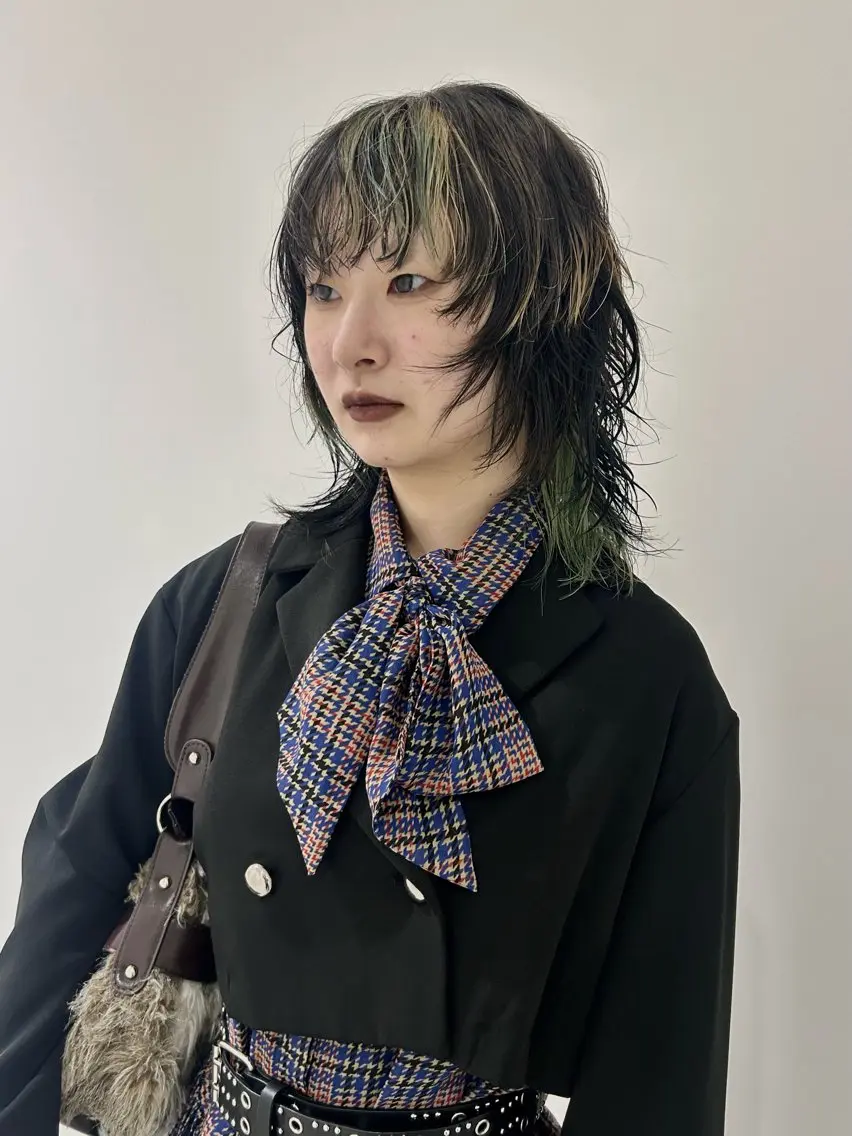 ミディアム パーマ パーマ 👔ボブ﹨髪質改善 ストレート🩳ももかのヘアスタイル