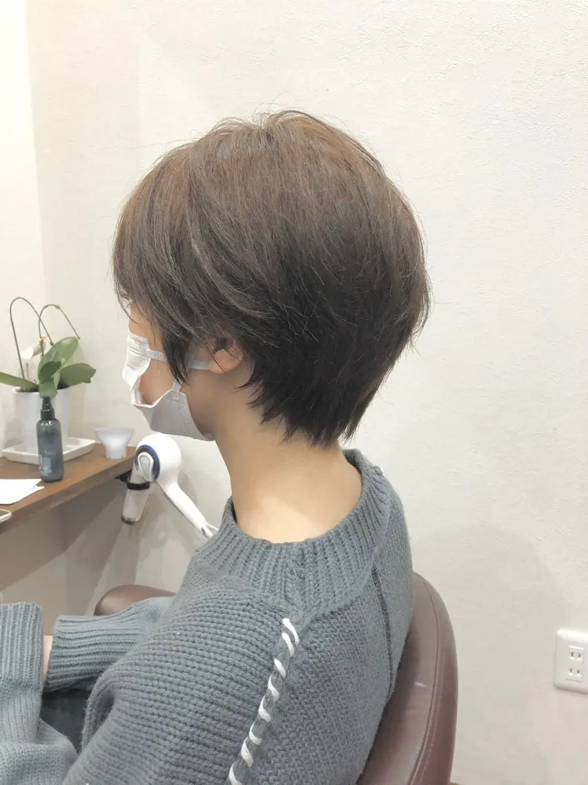 ショート ショートボブ ボブ ショートヘア Lien's 澤井✂️のヘアスタイル
