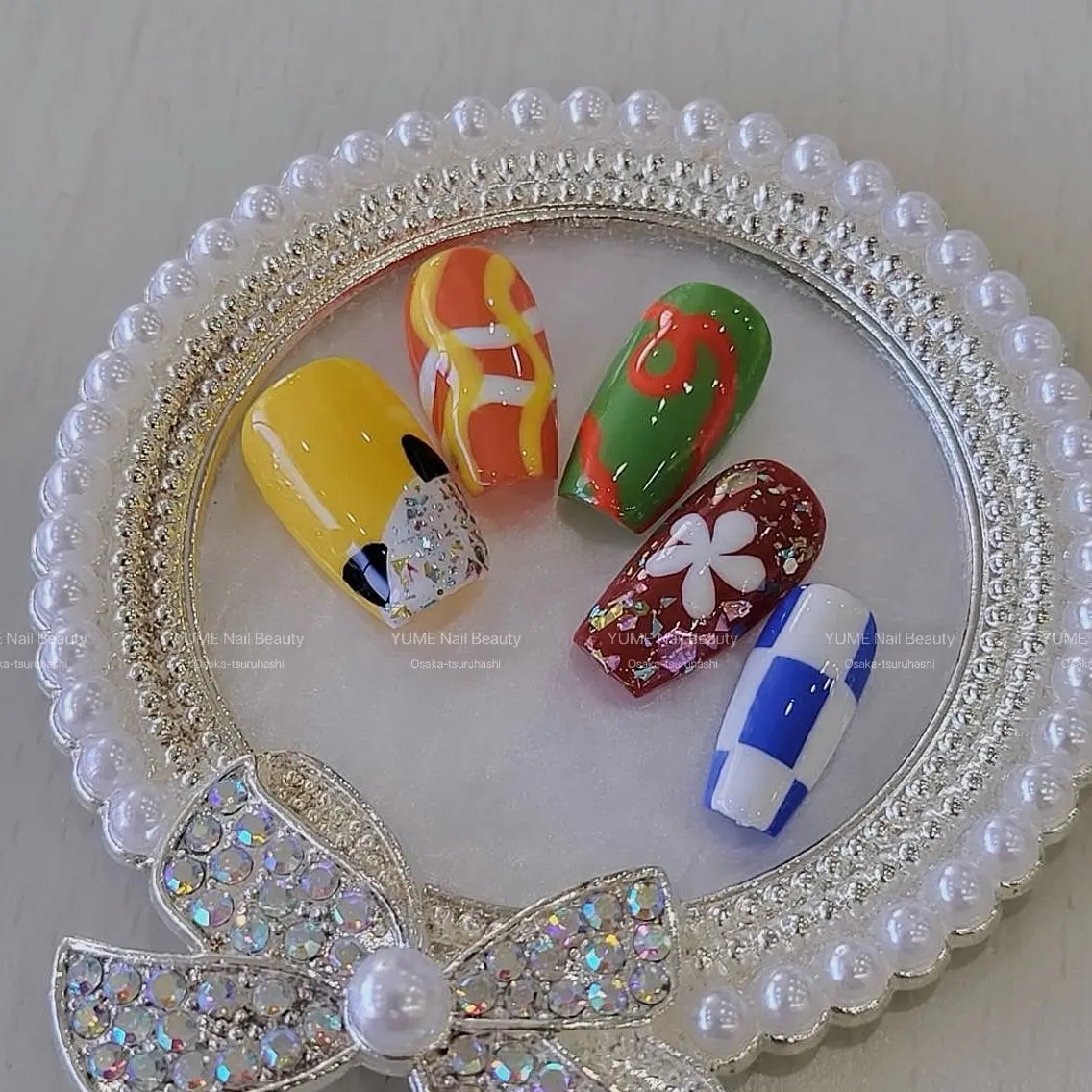 ミディアム YUME Nail Beautyのネイルデザイン