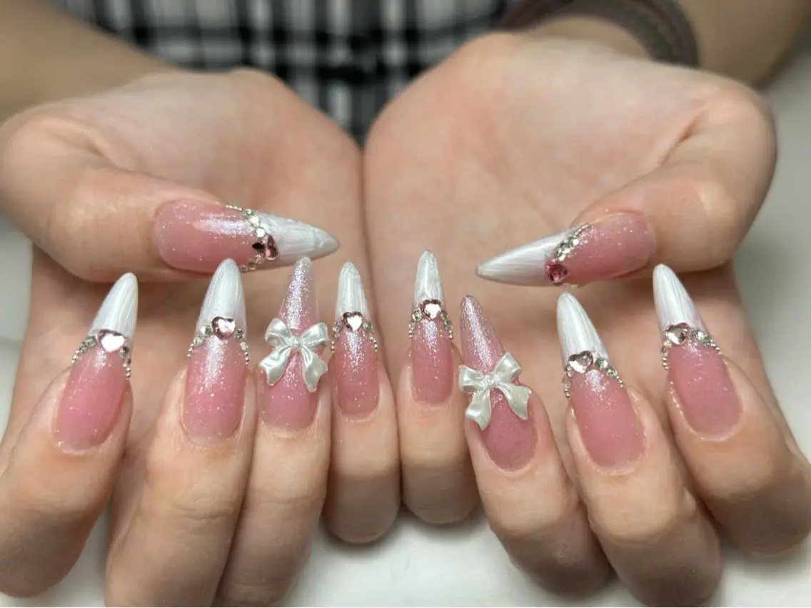 ネイル 長さ出し ジェルネイル 持ち込み オフィスネイル ワンカラーネイル Michi Nail Staffのネイルデザイン