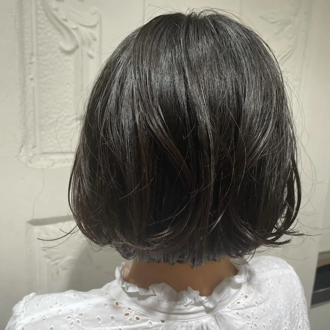 ショート カラー パーマ 髪質改善/縮毛矯正/ 透明感🩵NANAのヘアスタイル