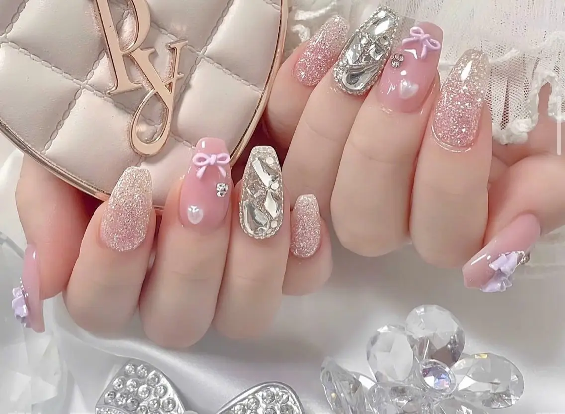 ネイル アートネイル 成人式 ジェルネイル ニュアンスネイル 夏ネイル ハンドネイル neco H.babynailのネイルデザイン