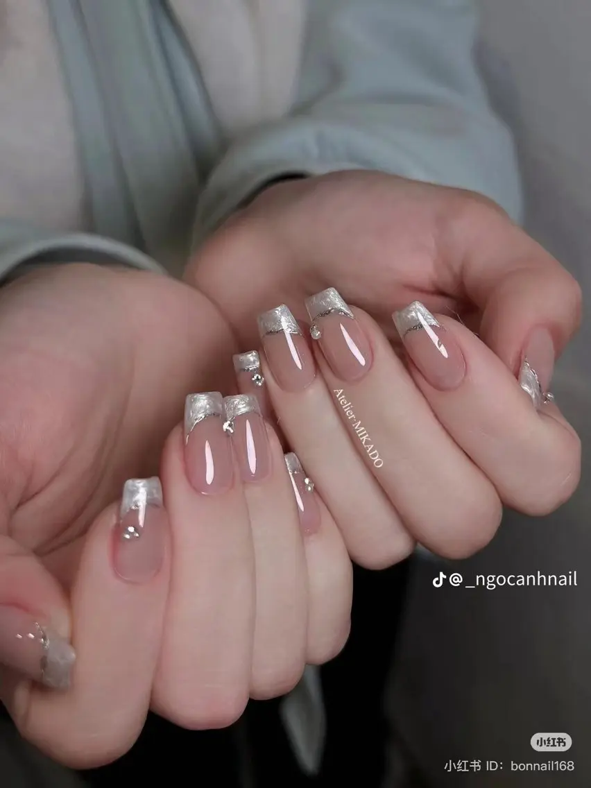 ネイル 韓国ネイル 持ち込み ニュアンスネイル ネイルチップ ROSE ANA CHUO 本川越のネイルデザイン