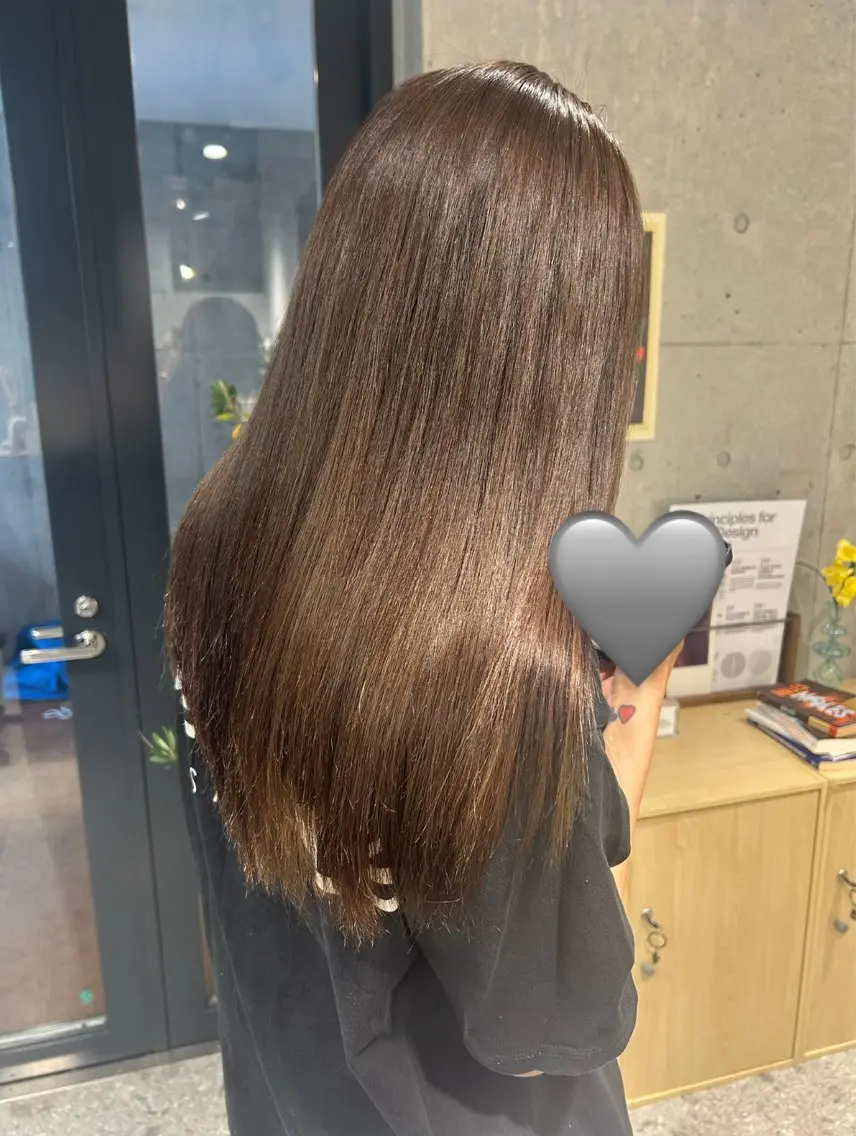 ロング ヘアカラー トリートメント 🩰✨️ダブルカラー nanako✨️🩰のヘアスタイル