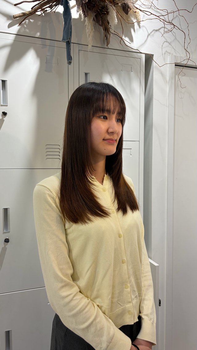 ロング レイヤーカット カット recipe la couleurりんかのヘアスタイル