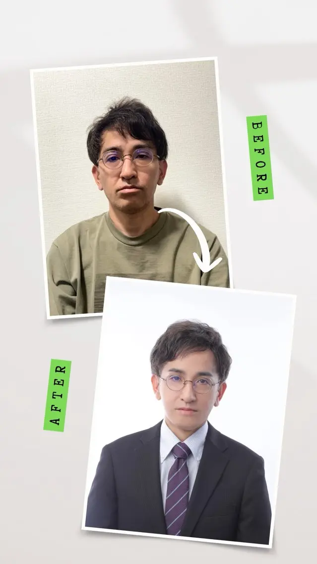 メンズ ヘアセット ヘア&メイク STUDIOapexのヘアスタイル