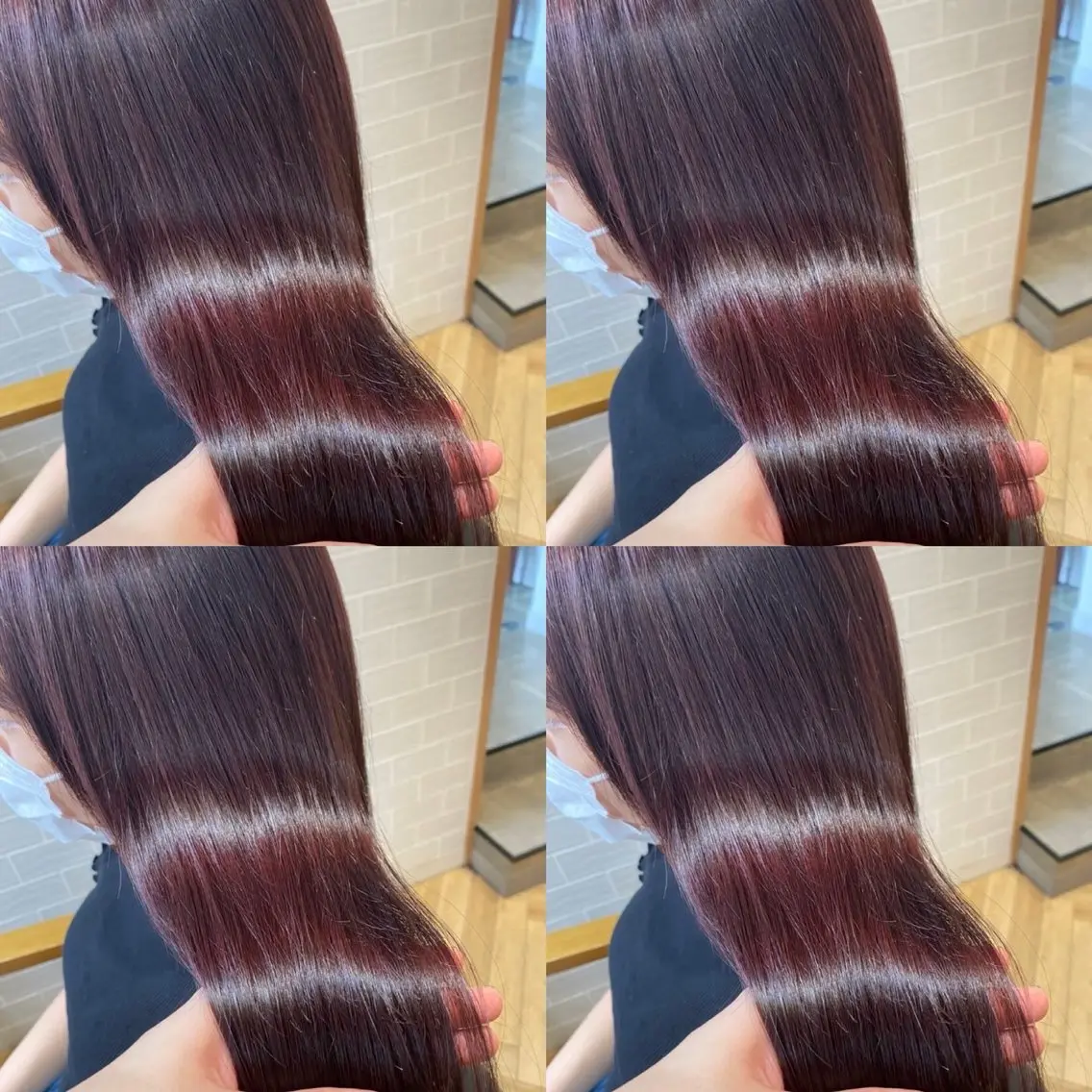 セミロング カラー カット ヘアカラー トリートメント 透明感×韓国ヘア 🇰🇷きららのヘアスタイル