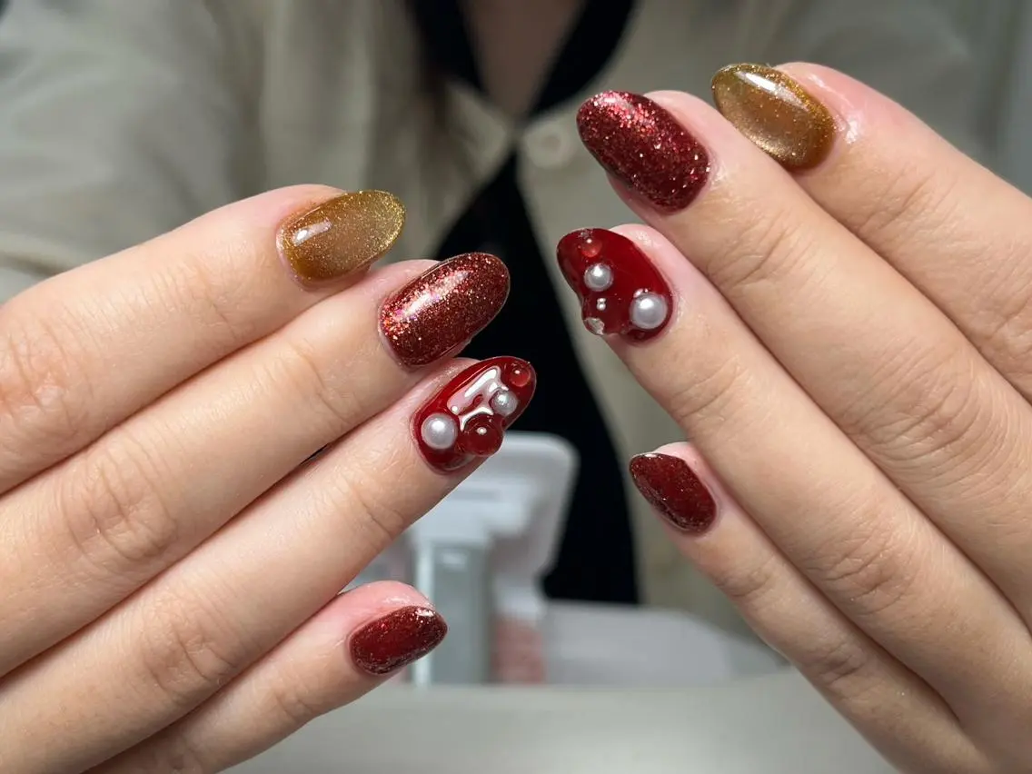 ネイル 💕リリチップ 長持ち得意🩷のネイルデザイン