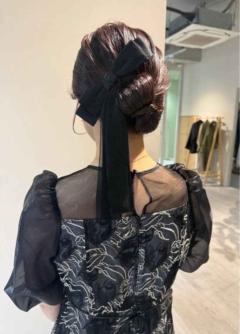 ミディアム ヘアセット Connect Rumiのヘアスタイル