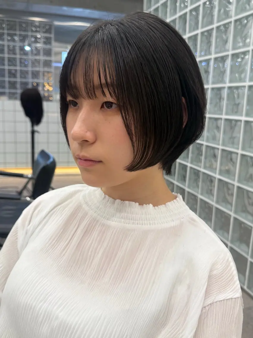 ショート 無料カットモデル／ 小澤龍稀のヘアスタイル