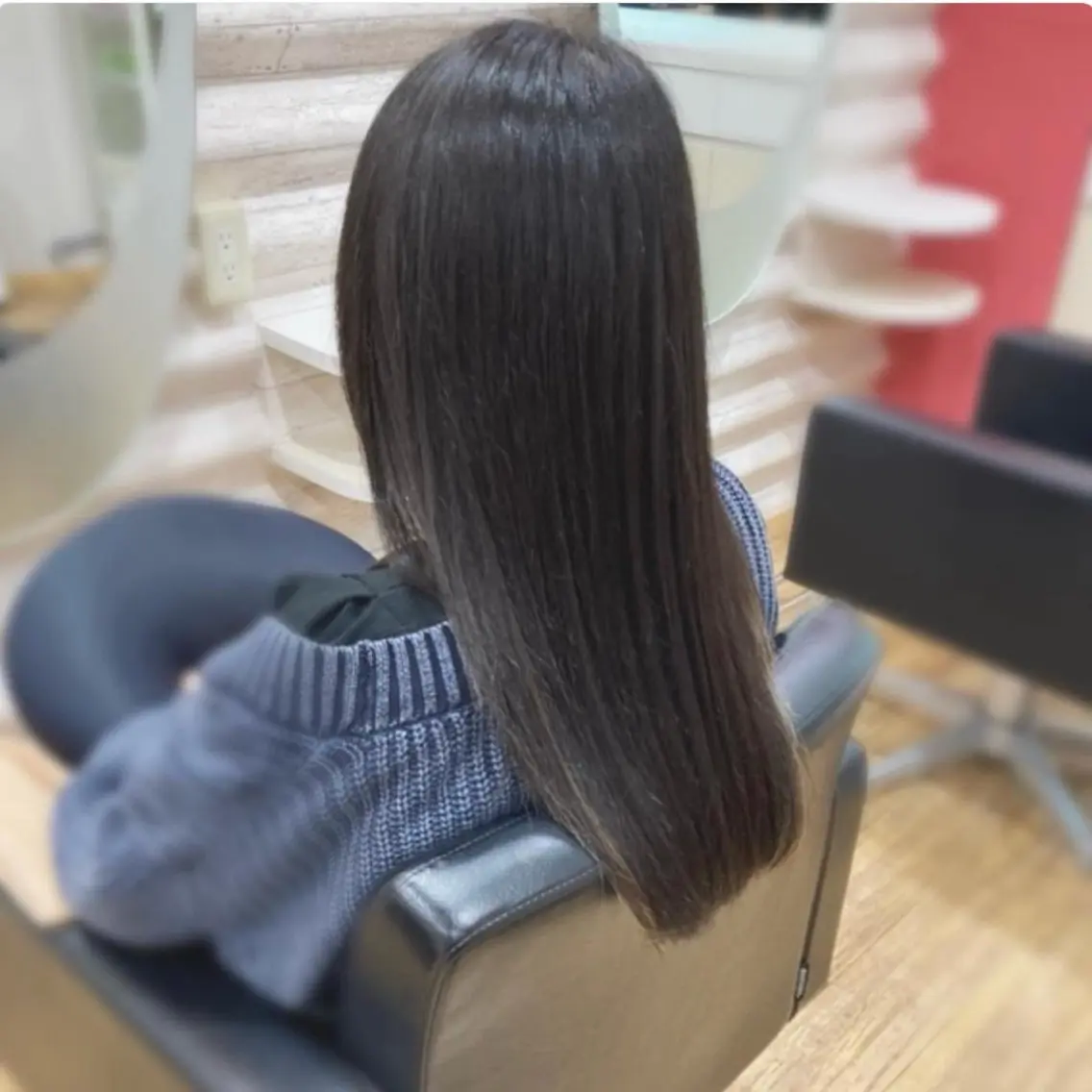 ロング カラー 髪質改善 カット トリートメント KON|ごまかさない 艶。酸熱×精密カットのヘアスタイル