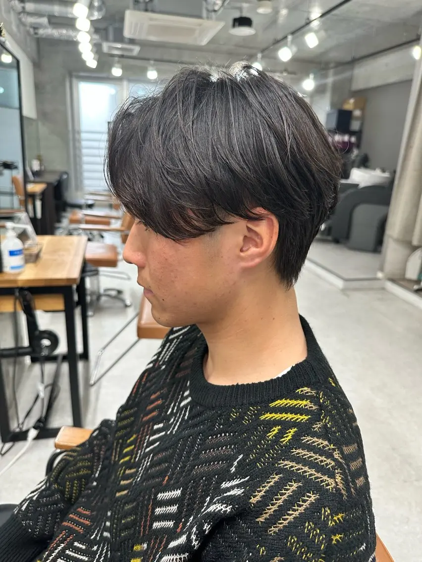 ショート パーマ メンズ カット メンズ似合わせ🪞 kotoriのヘアスタイル