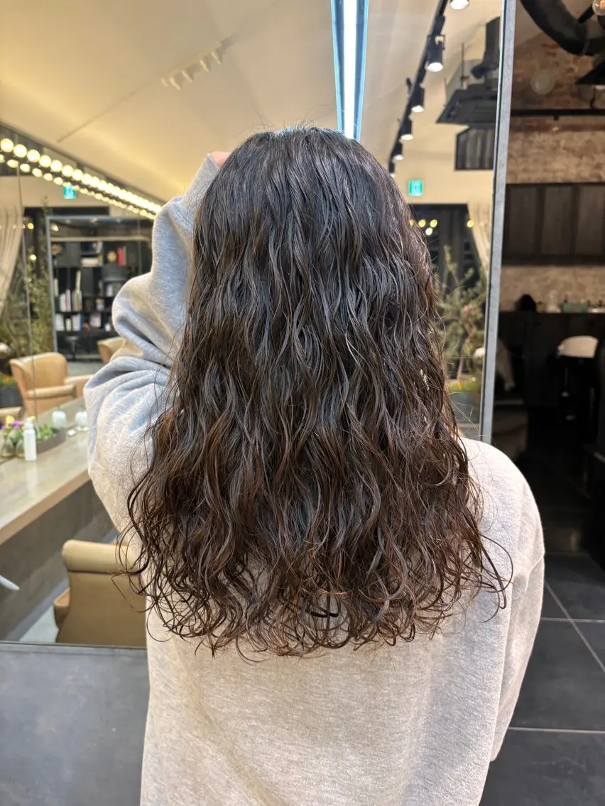 ロング パーマ ‪‪roon 平尾 菫ꔛ‬のヘアスタイル