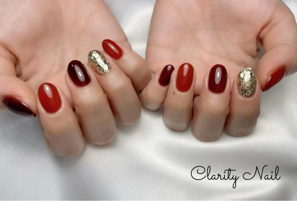 ネイル ワンカラーネイル ハンドネイル Clarity Nailのネイルデザイン