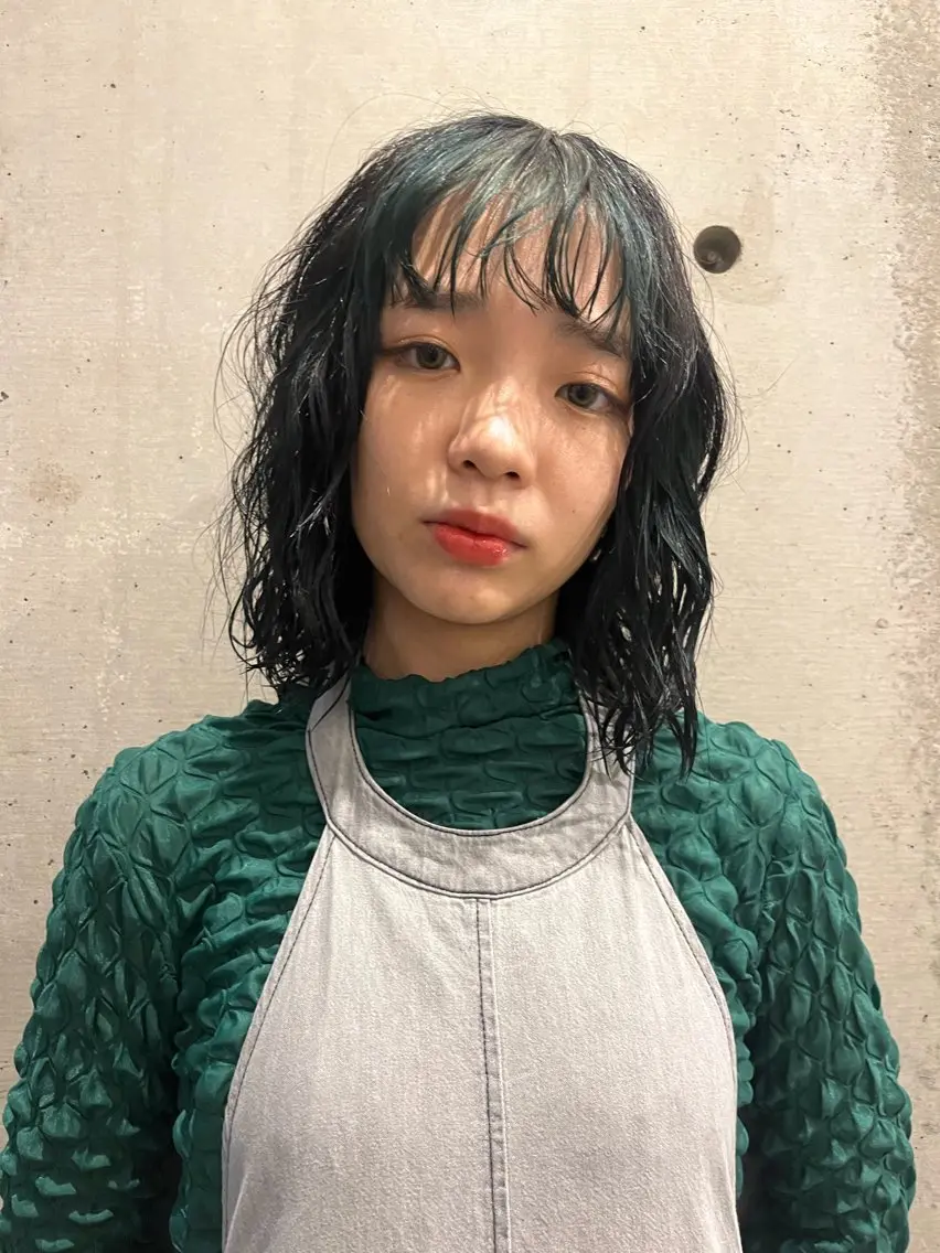 カラー パーマ riko .のヘアスタイル