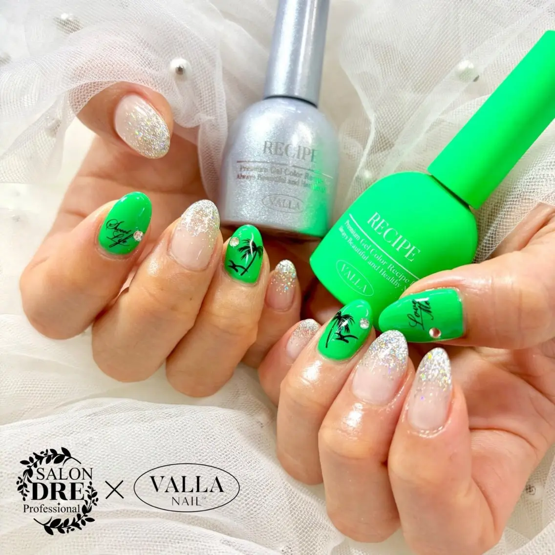 ネイル 夏ネイル ハンドネイル salonDRE MIYUKIのネイルデザイン