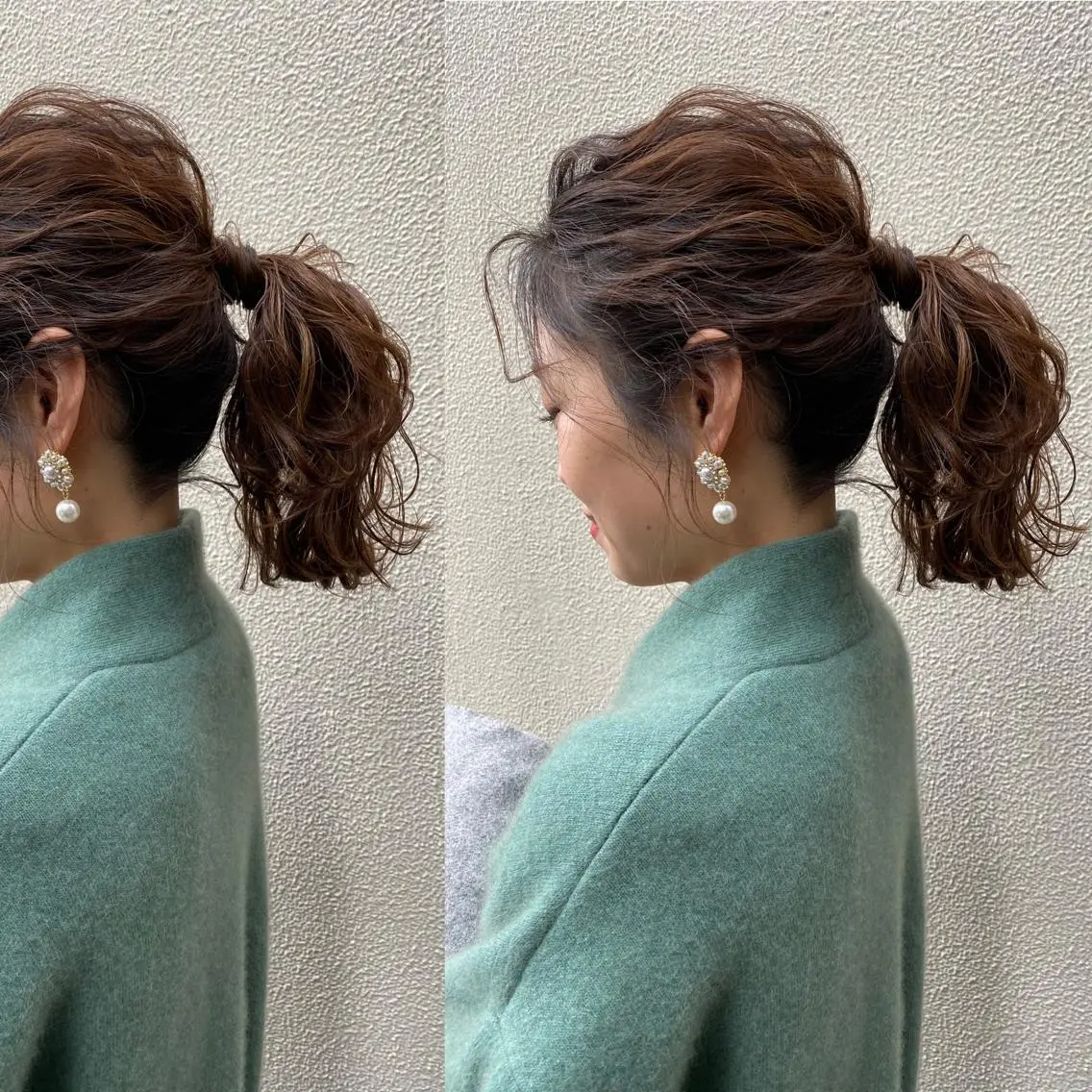 ミディアム カラー ヘアカラー トリートメント ヘアセット ツキノキ　ミナ 8月から西梅田店のヘアスタイル