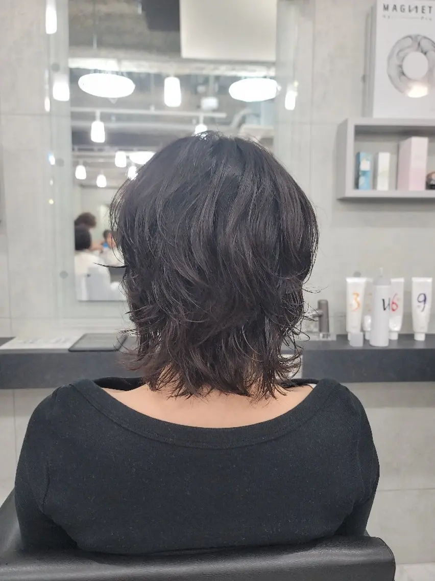 ミディアム カラー ヘアアレンジ ❇️安達 優心❇️ レイヤー/艶髪特化のヘアスタイル