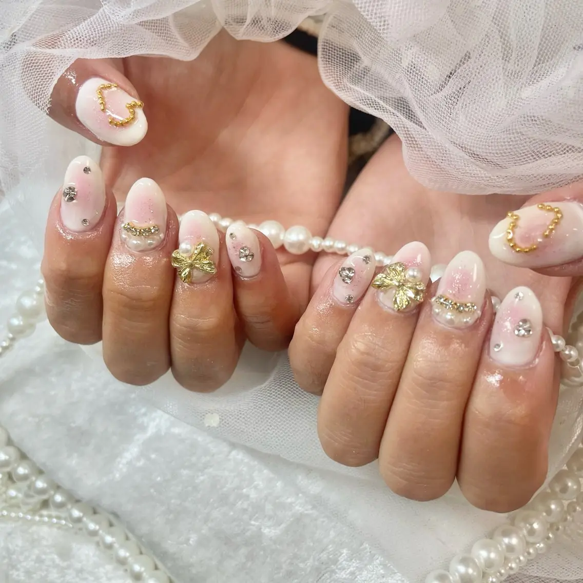 ネイル チークネイル ハンドネイル 🎀AYAKO 🎀中韓ネイルのネイルデザイン