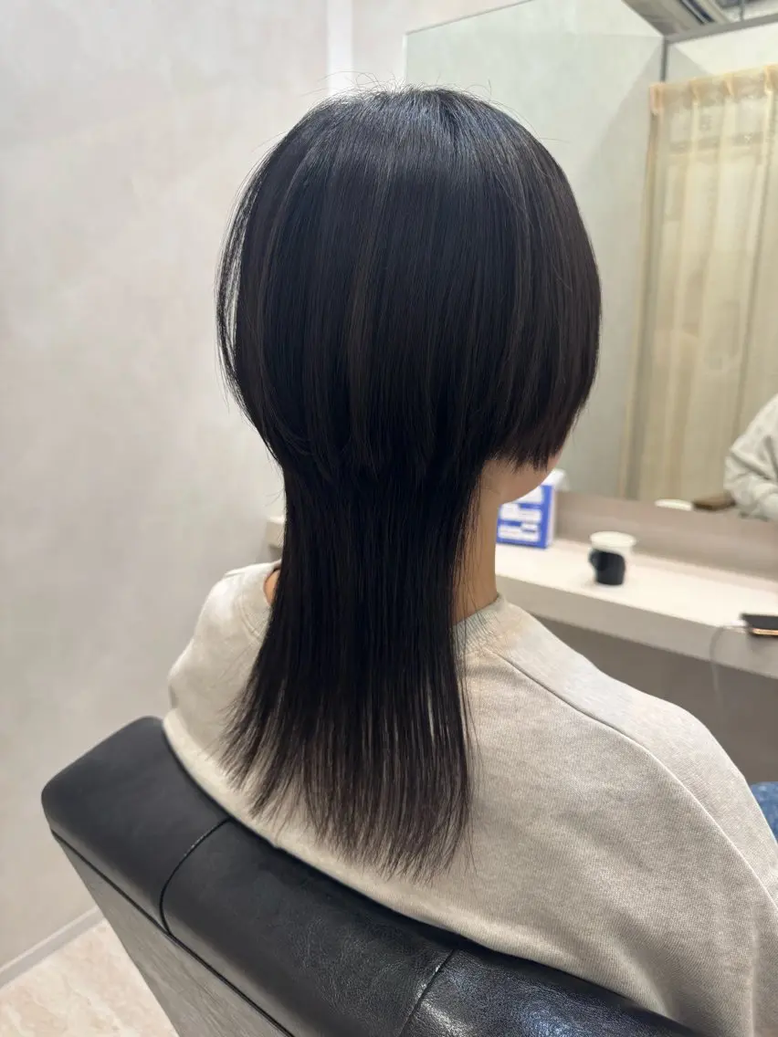 セミロング カット トリートメント S.BLOOM 川崎 翔哉のヘアスタイル